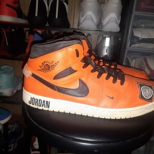 Jordan 1 mid Just Shoot It Custom